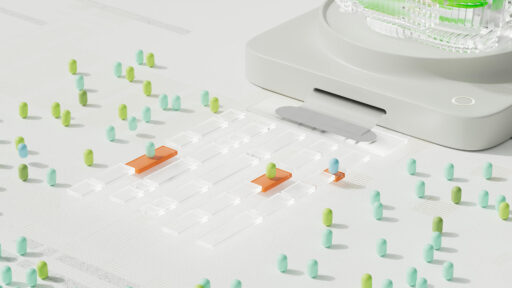 Imagem de dispositivos médicos e tecnologia de saúde moderna.